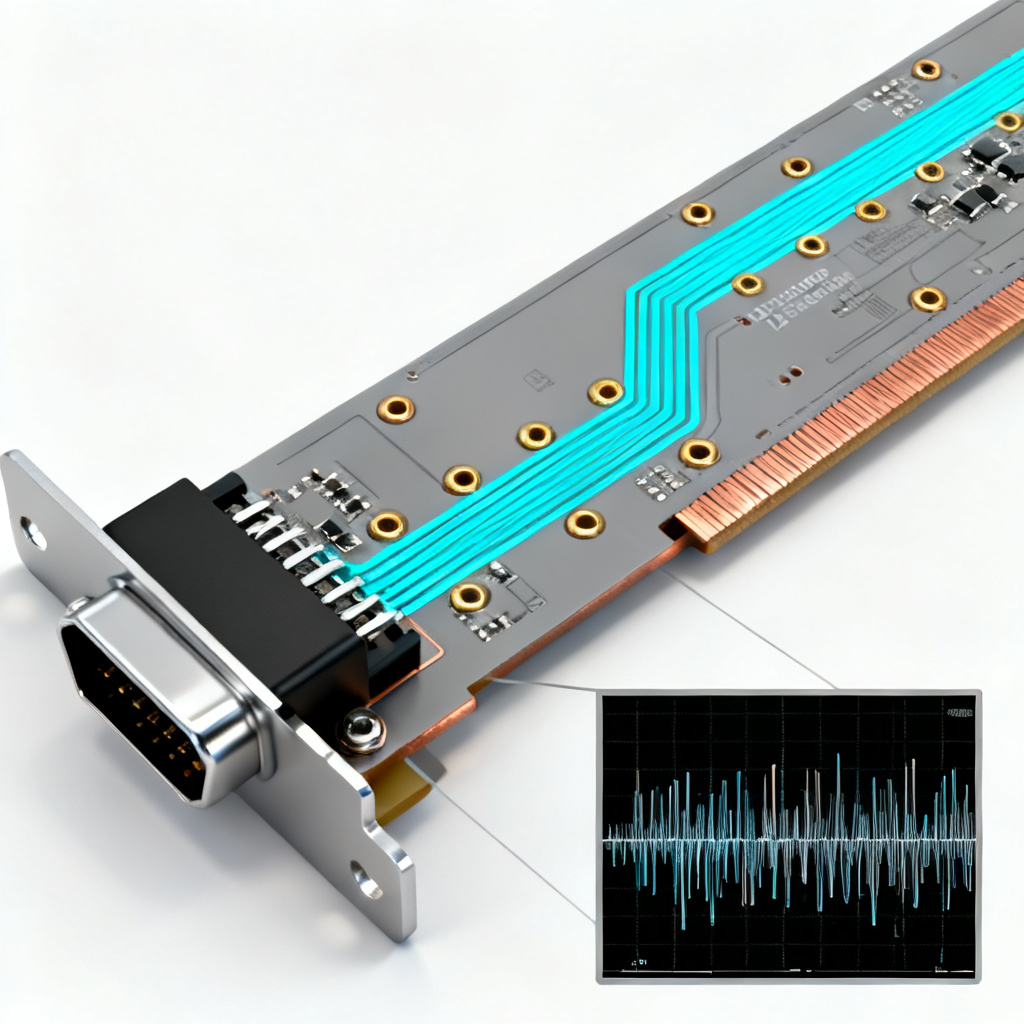 28 Gbps channel jitter simulation case study for high speed PCB using HFSS