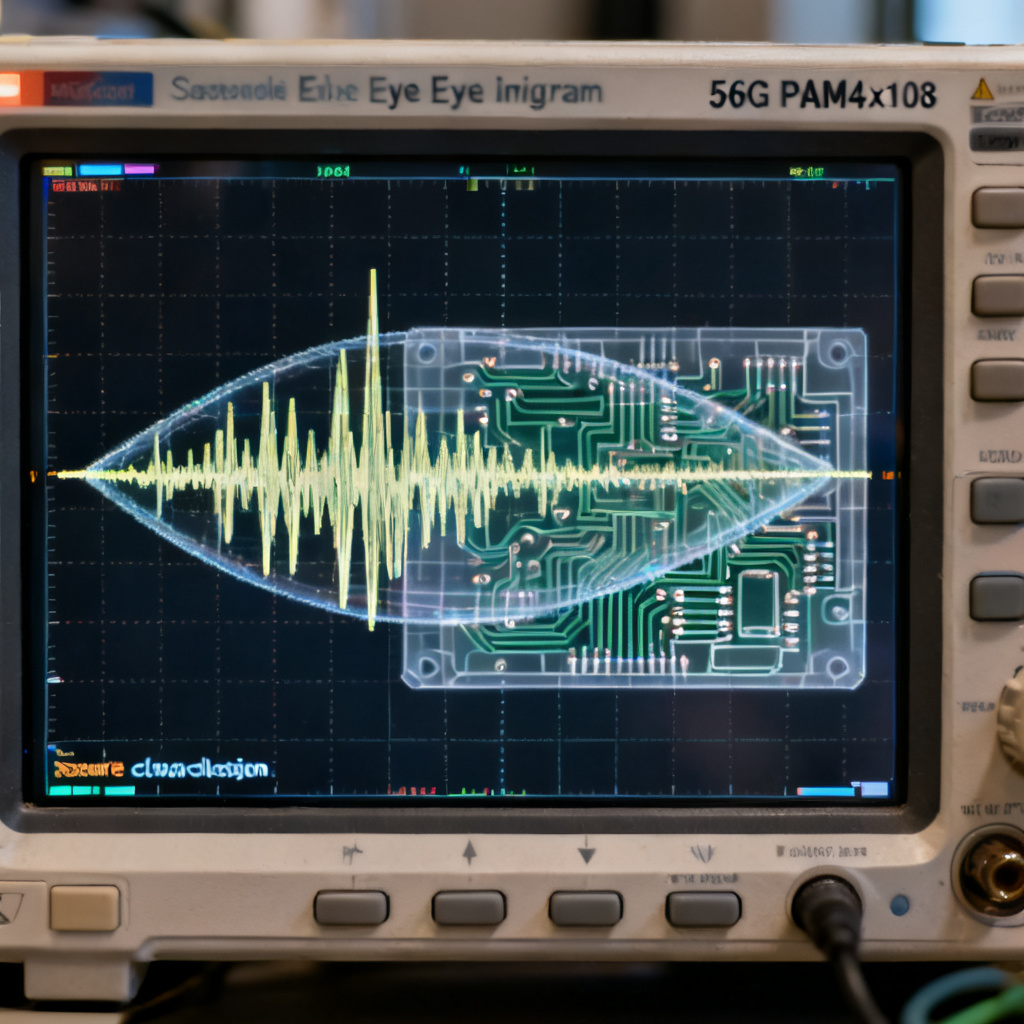 56G PAM4 signal crosstalk failure analysis for 3W rule in high speed PCB