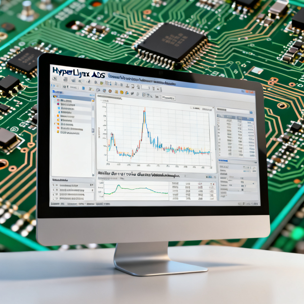 Advanced DCD mitigation in High Speed PCB showing simulation tools and PCB layout