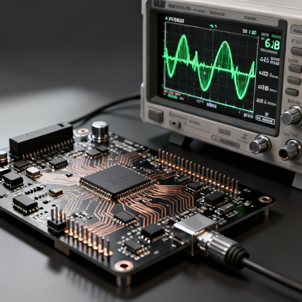 Backplane eye diagram transformation with de-emphasis equalization PCB