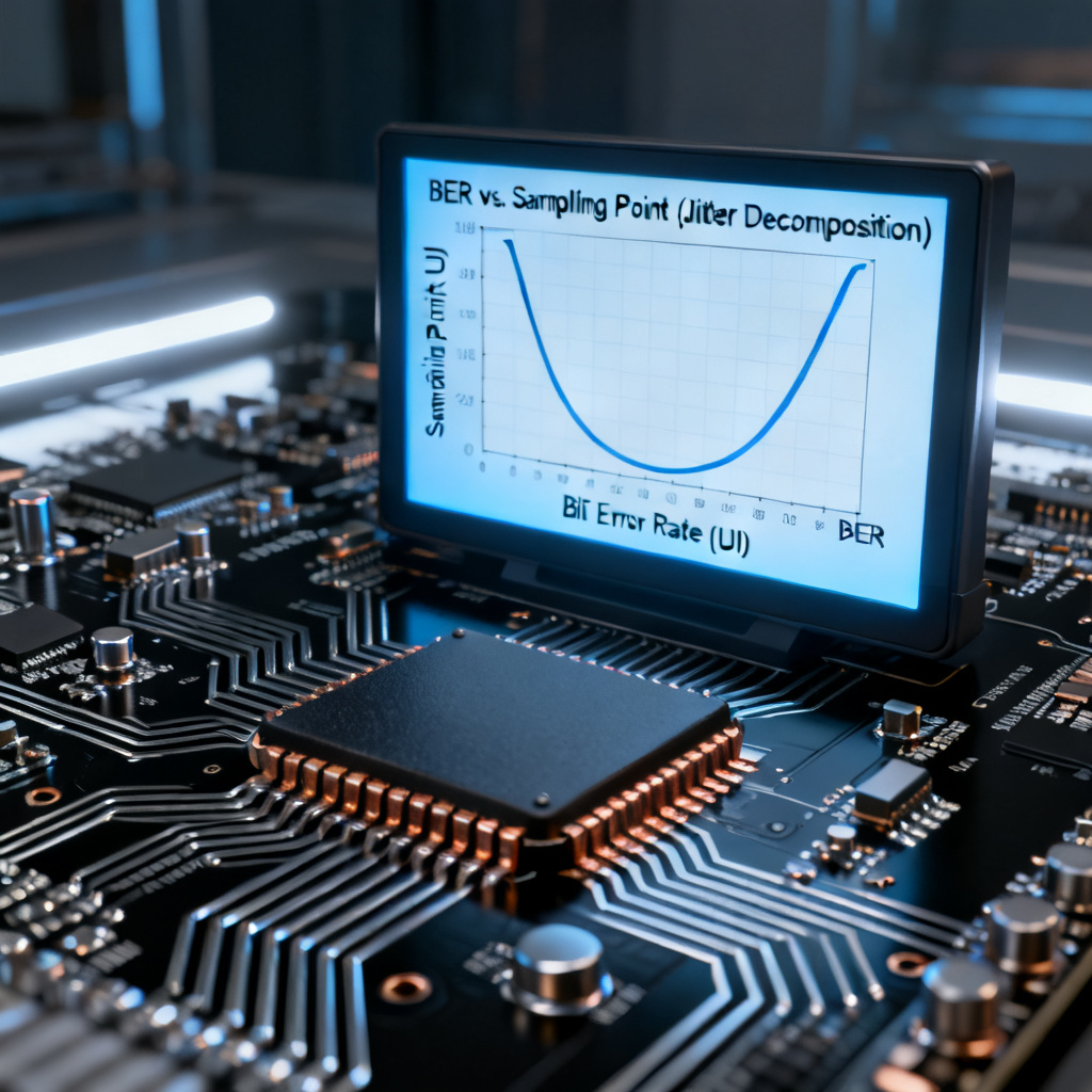 Bathtub curve jitter analysis for High Speed PCB signal integrity