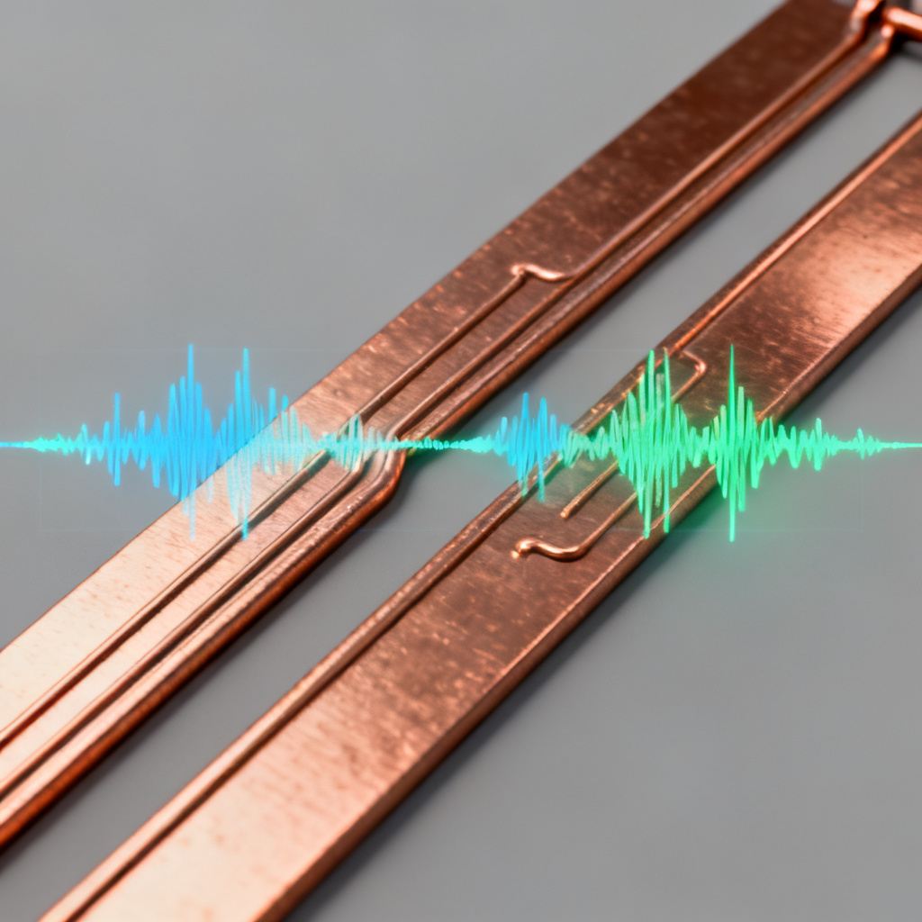 Crosstalk noise causing eye diagram collapse in high-speed PCB