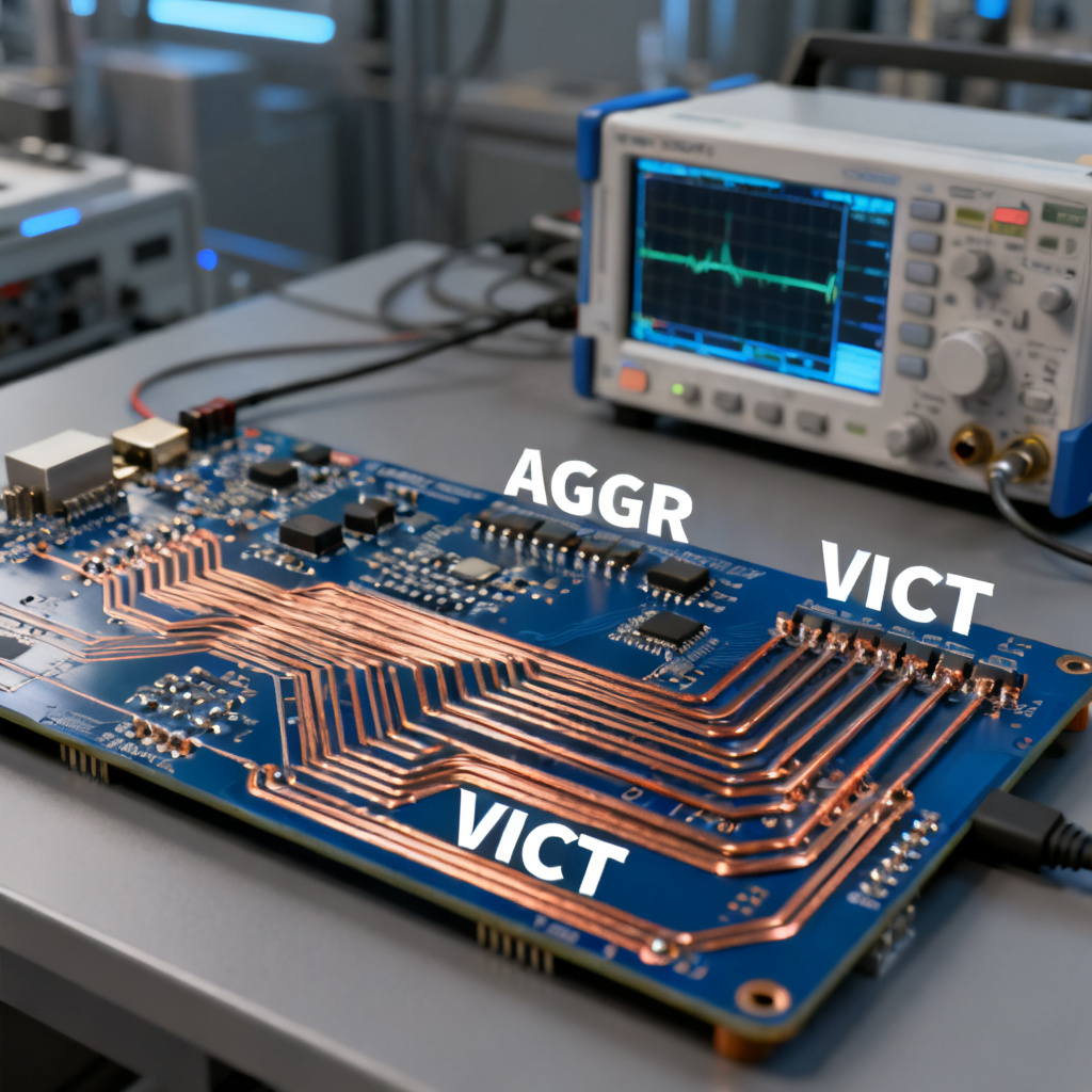 Crosstalk report for high speed PCB design review overview showing signal integrity analysis