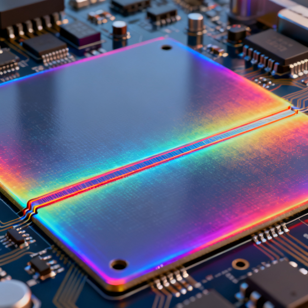 Current density plot showing return path validation on high-speed PCB design