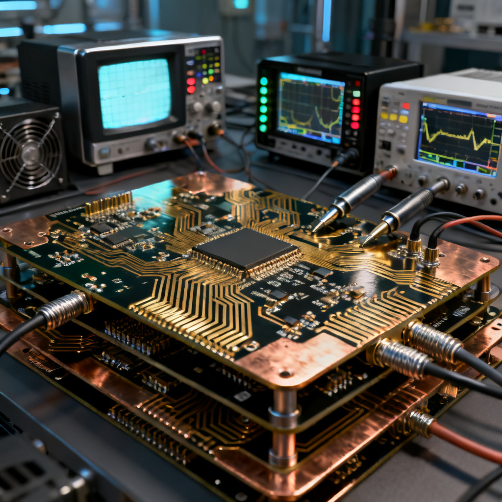 Deterministic Jitter in high speed PCB design overview showing signal integrity testing