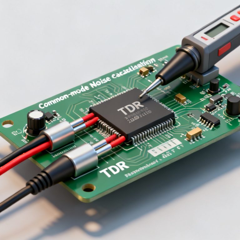 TDR/TDT to measure crosstalk in high speed PCB