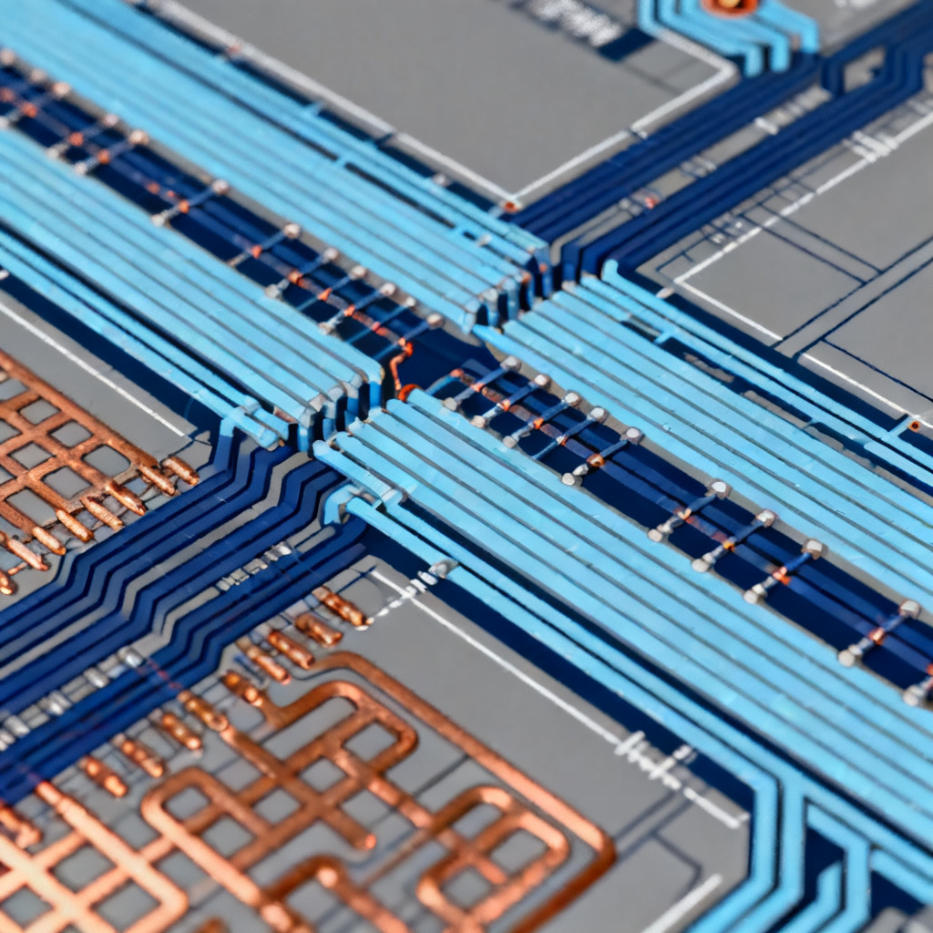 Differential pair return path routing for high-speed mixed-signal PCB design