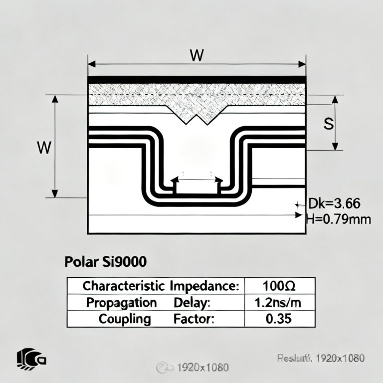 impedance control PCB coupon design