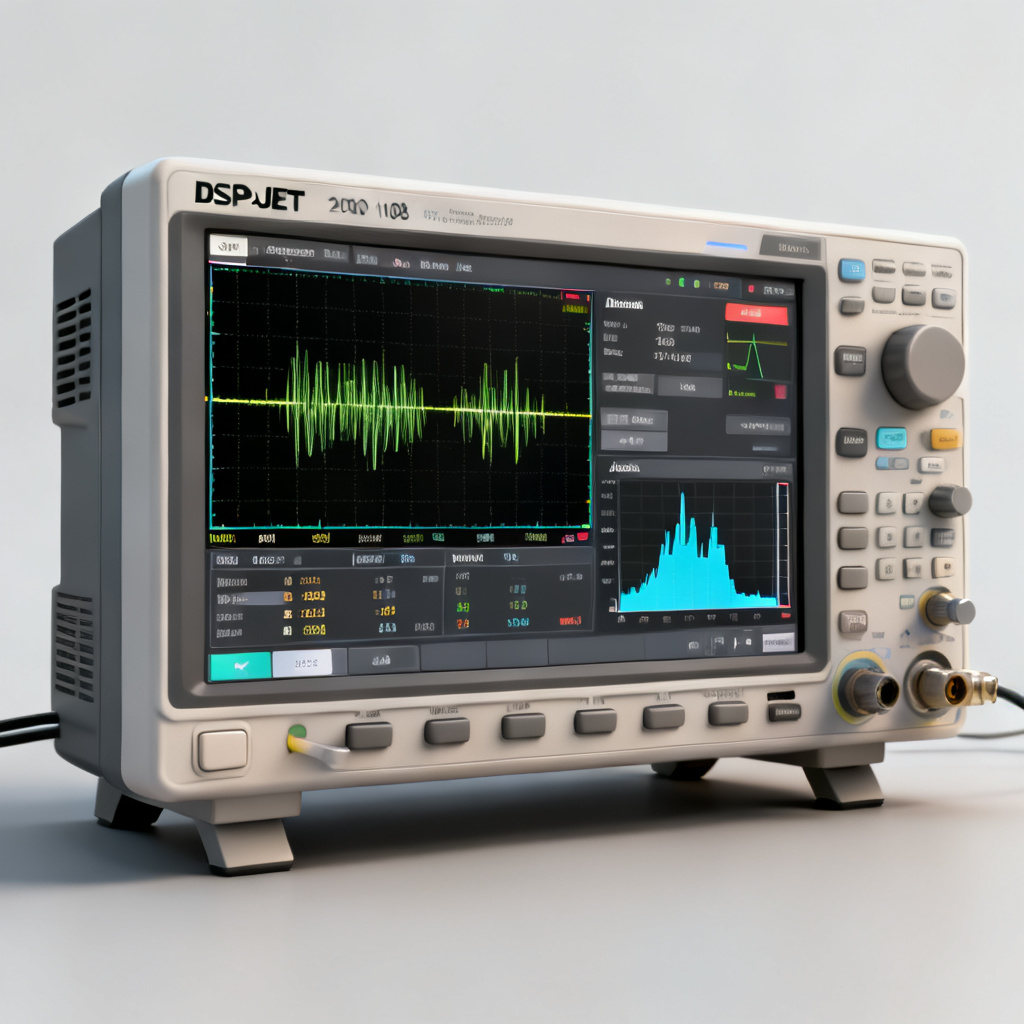 DPOJET jitter analysis screen showing eye diagram and jitter histogram for high speed PCB measurement
