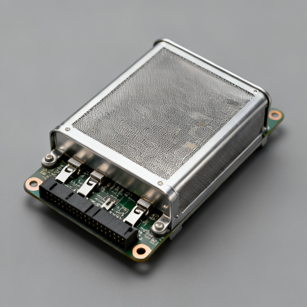 EMI shielding enclosure for high-speed PCB