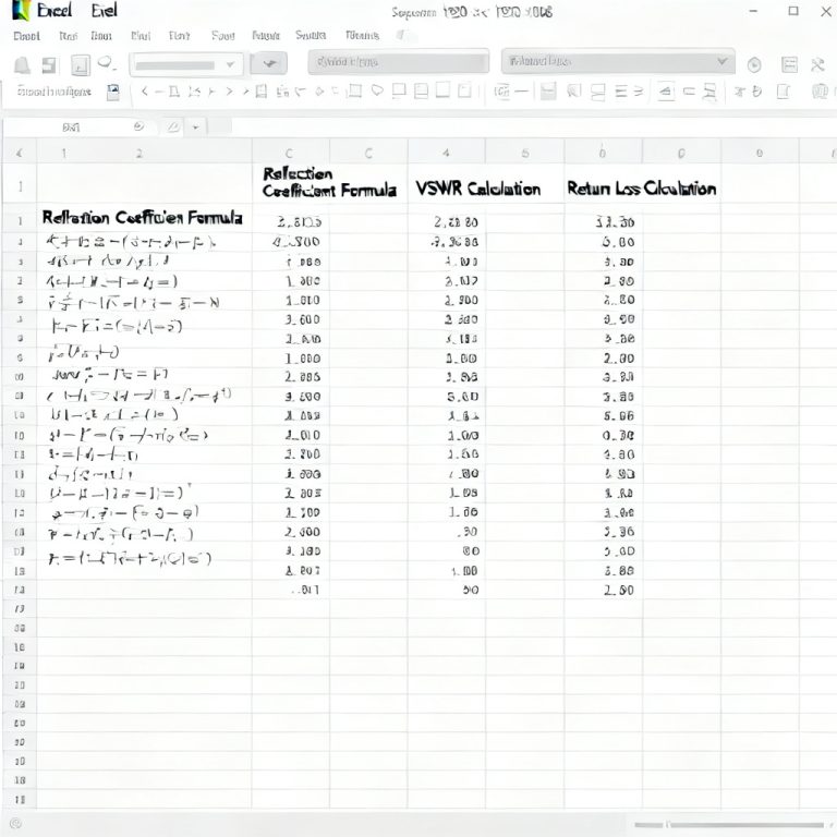 ransmission line reflection calculation