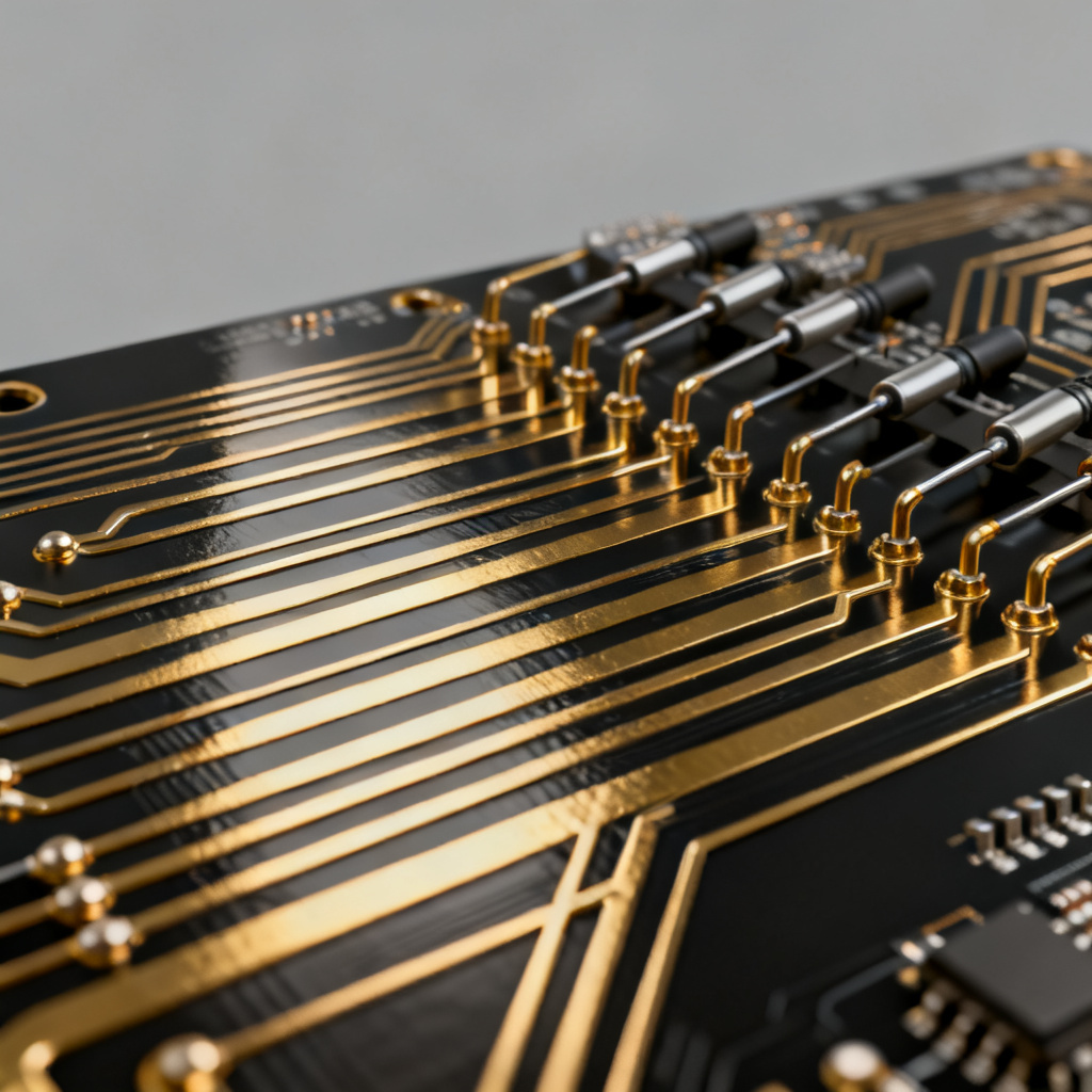 Eye diagram PCB showing channel loss effects on signal integrity