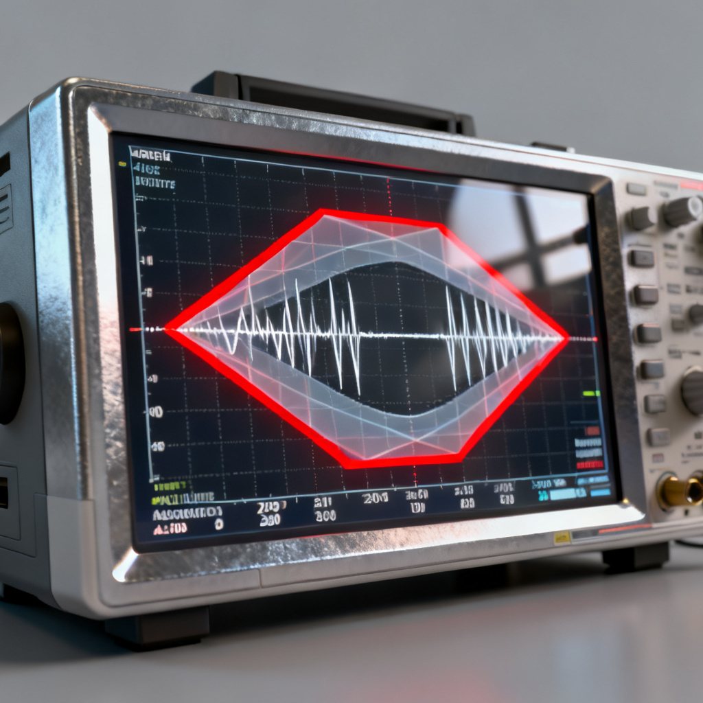 Eye diagram signal integrity analysis for transmission line reflection report