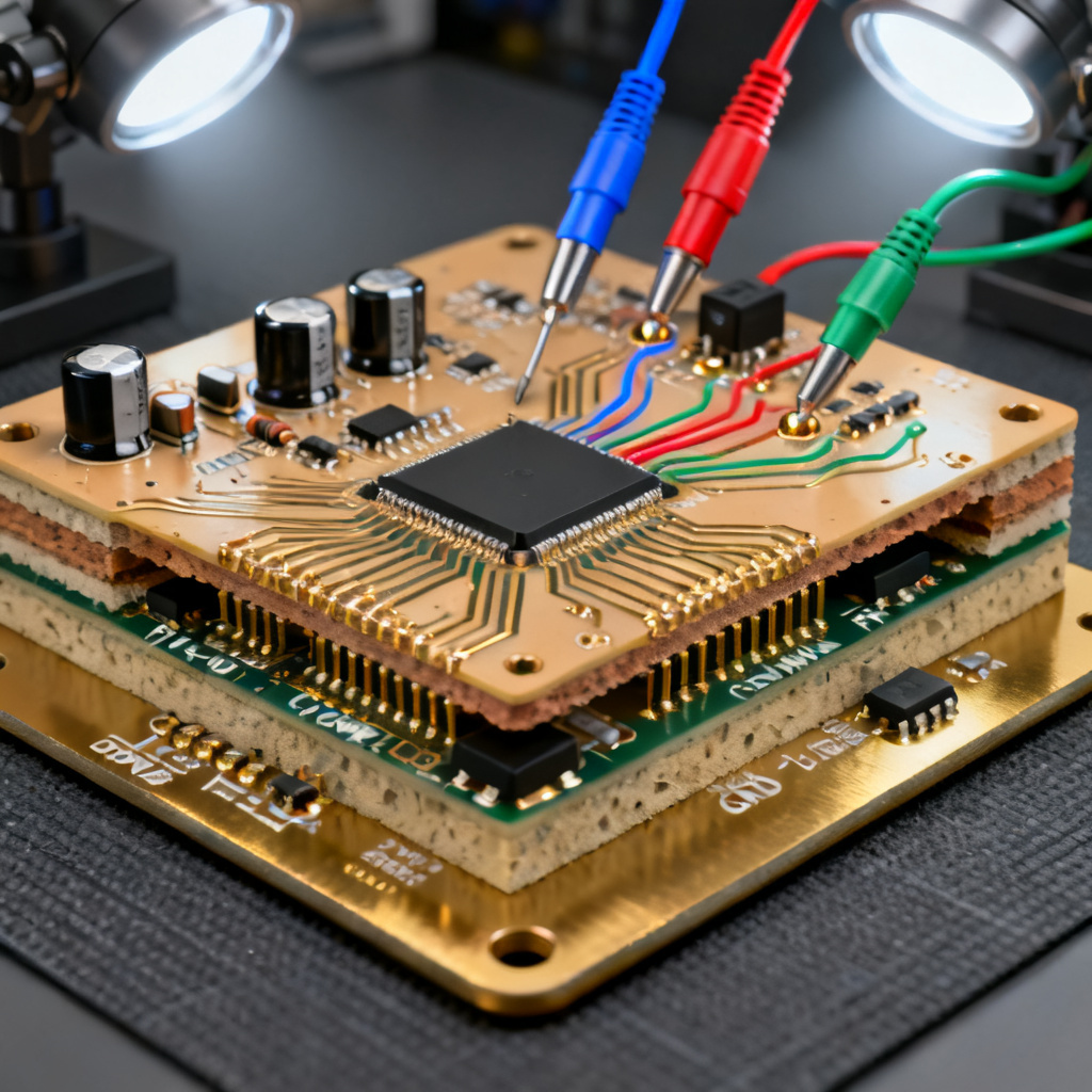Guard trace crosstalk reduction technique in high speed PCB using HyperLynx simulation