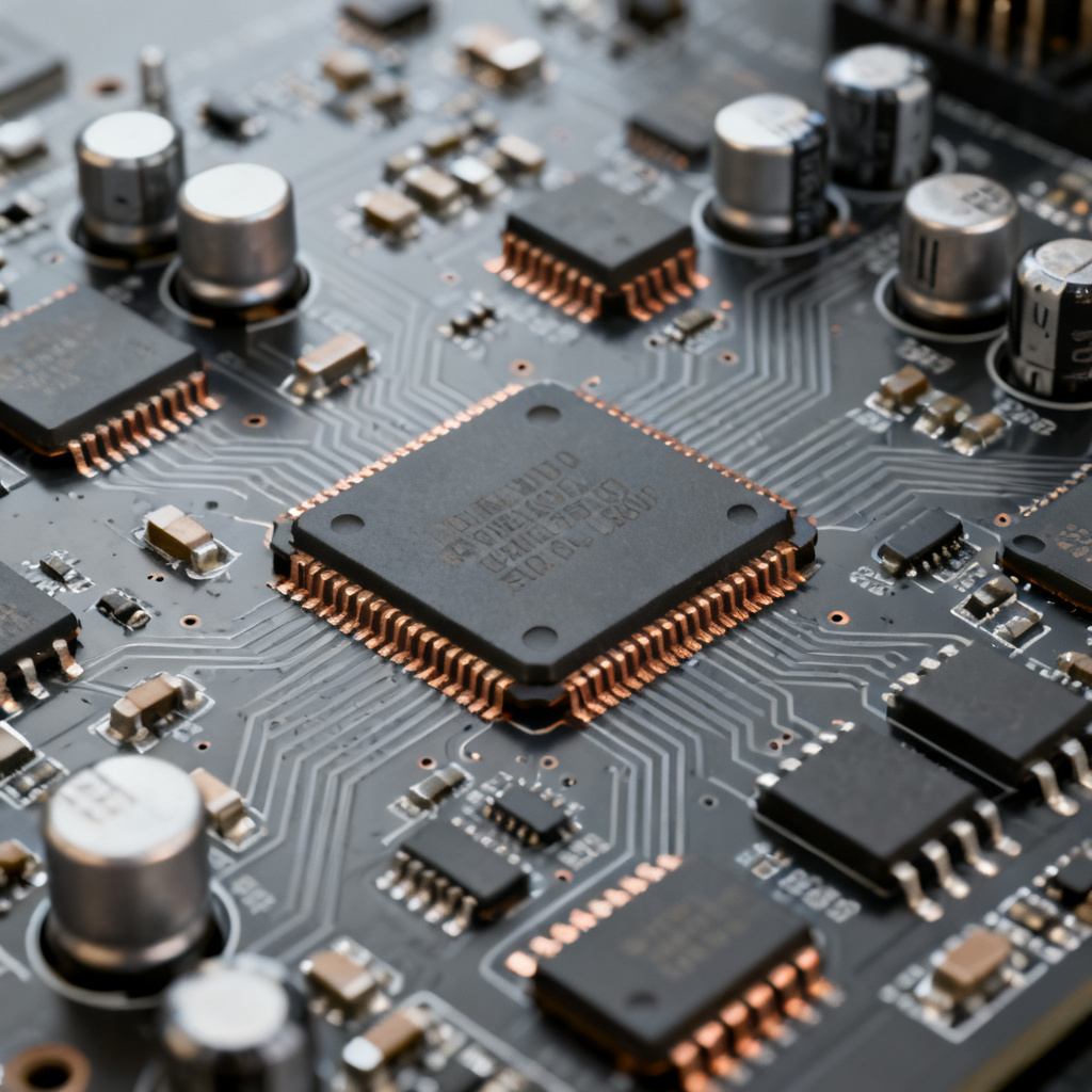 High speed PCB component placement example showing optimized layout for signal integrity