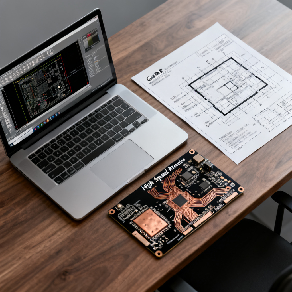 High Speed PCB fabrication Gerber files and stackup drawing