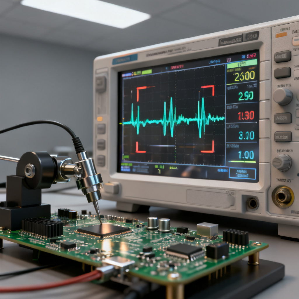 Time Interval Error analysis for jitter in high speed PCB using oscilloscope measurement