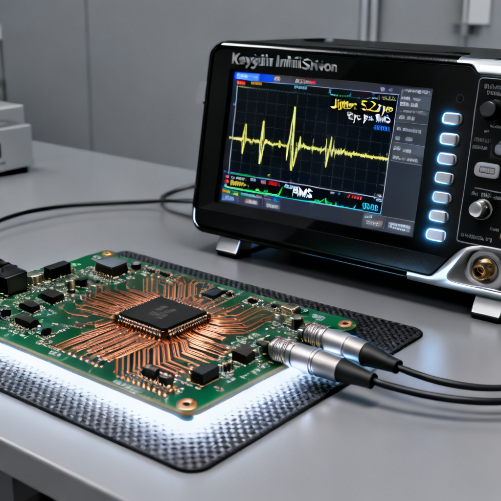 High speed PCB jitter analysis validation with Keysight InfiniiVision and prototype board
