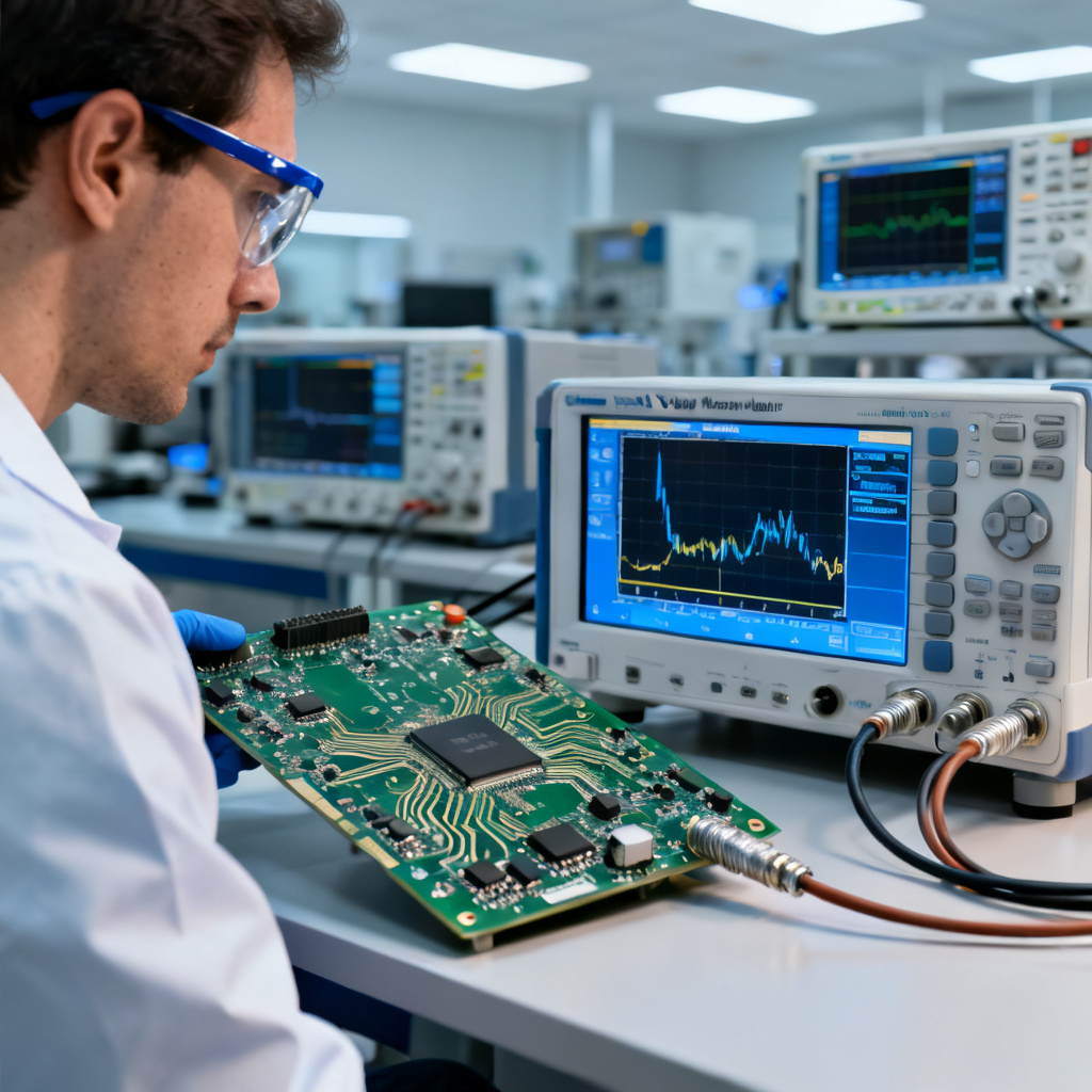 High-speed PCB return path impedance verification service with VNA testing