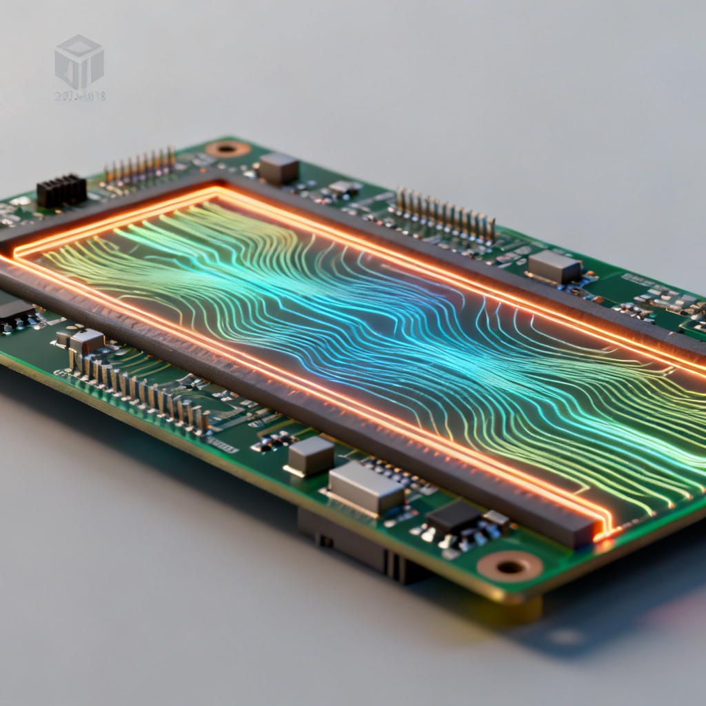 High-speed PCB signal integrity analysis showing crosstalk and EMI comparison between microstrip and stripline