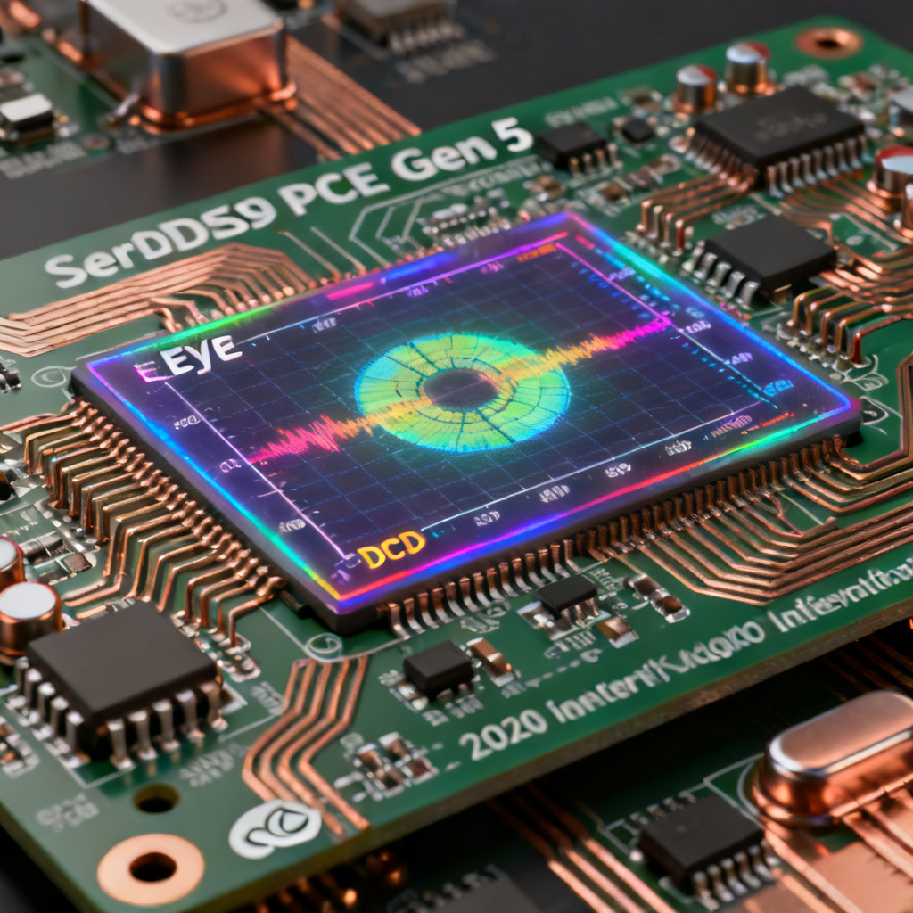 High-speed SerDes Duty Cycle Distortion impact on PCIe Gen 5 signal integrity