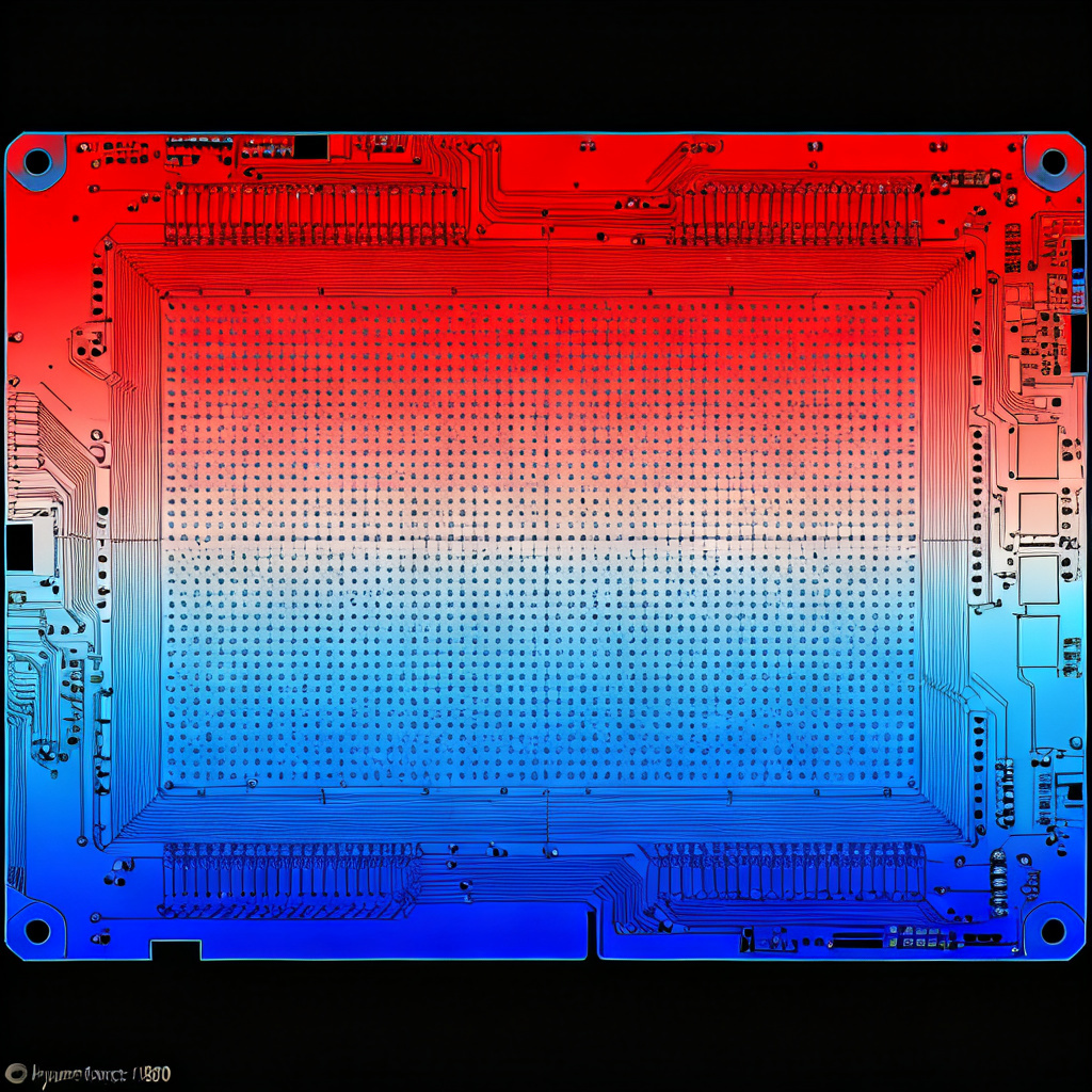 HyperLynx Return Path Viewer heatmap showing return current density on PCB plane