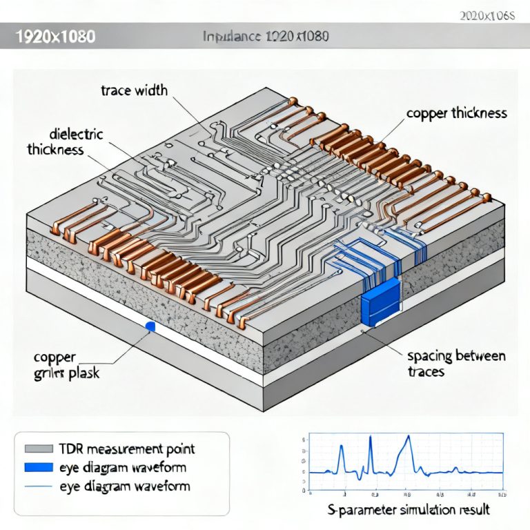 tapered traces