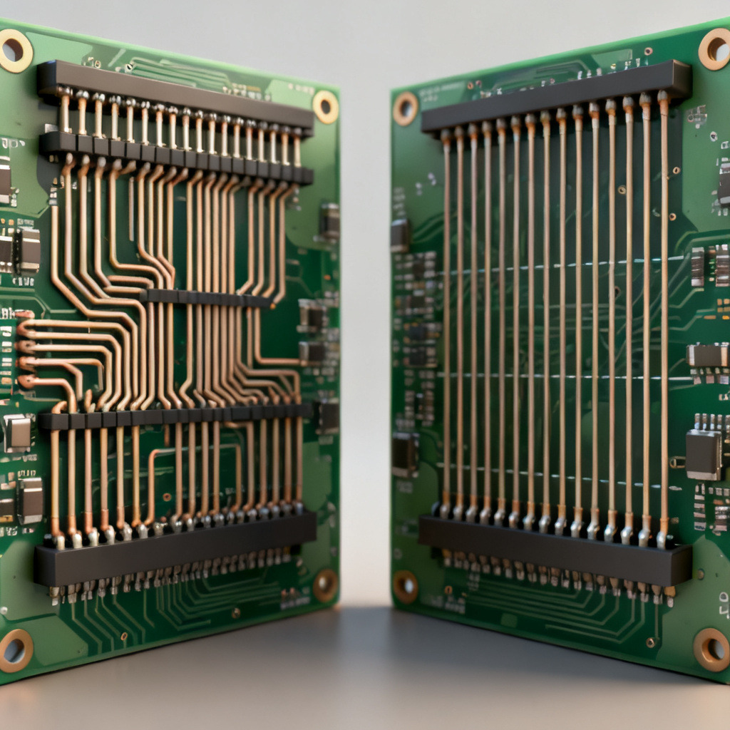 Intra pair vs inter pair coupling comparison in high speed PCB design