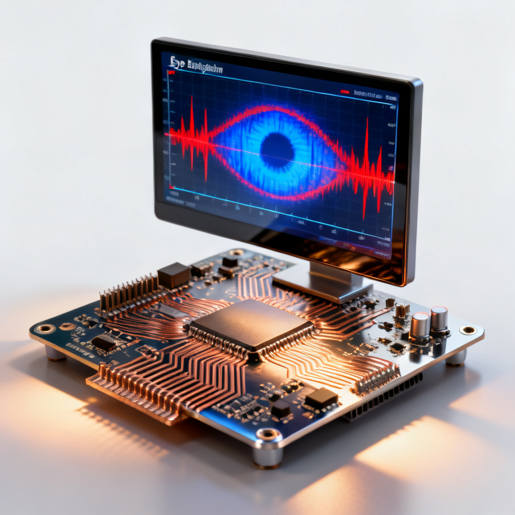 Jitter report for high speed PCB design review overview showing eye diagram and timing analysis