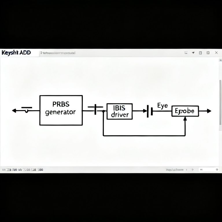 Eye Diagram PCB analysis in Keysight ADS