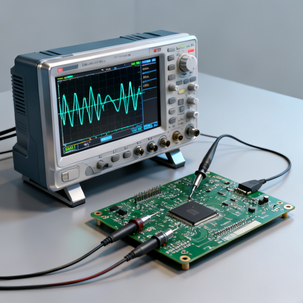 Measurement of Duty Cycle Distortion in High Speed PCB using oscilloscope eye diagram