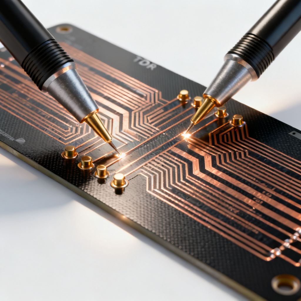 Near-end crosstalk NEXT and far-end crosstalk FEXT measurement on high speed PCB