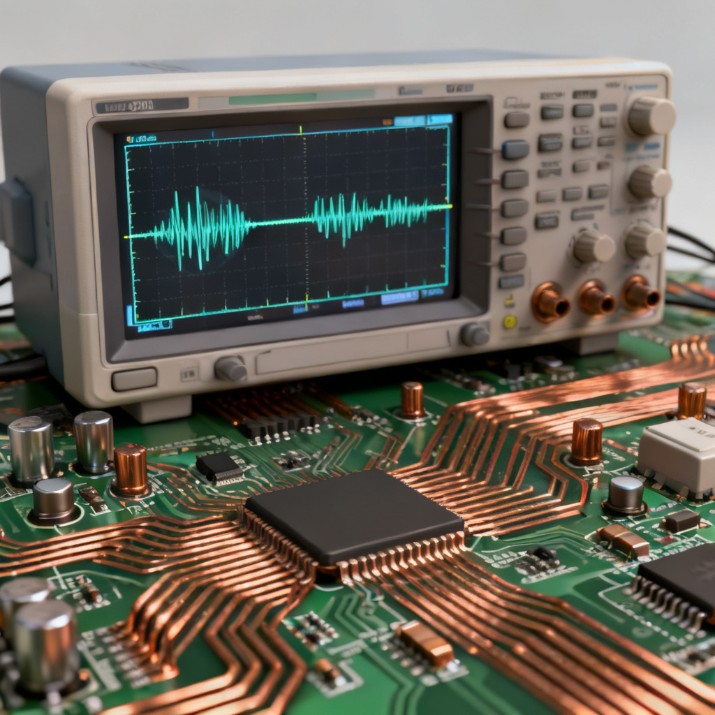 Open eye diagram in High Speed PCB showing healthy signal integrity