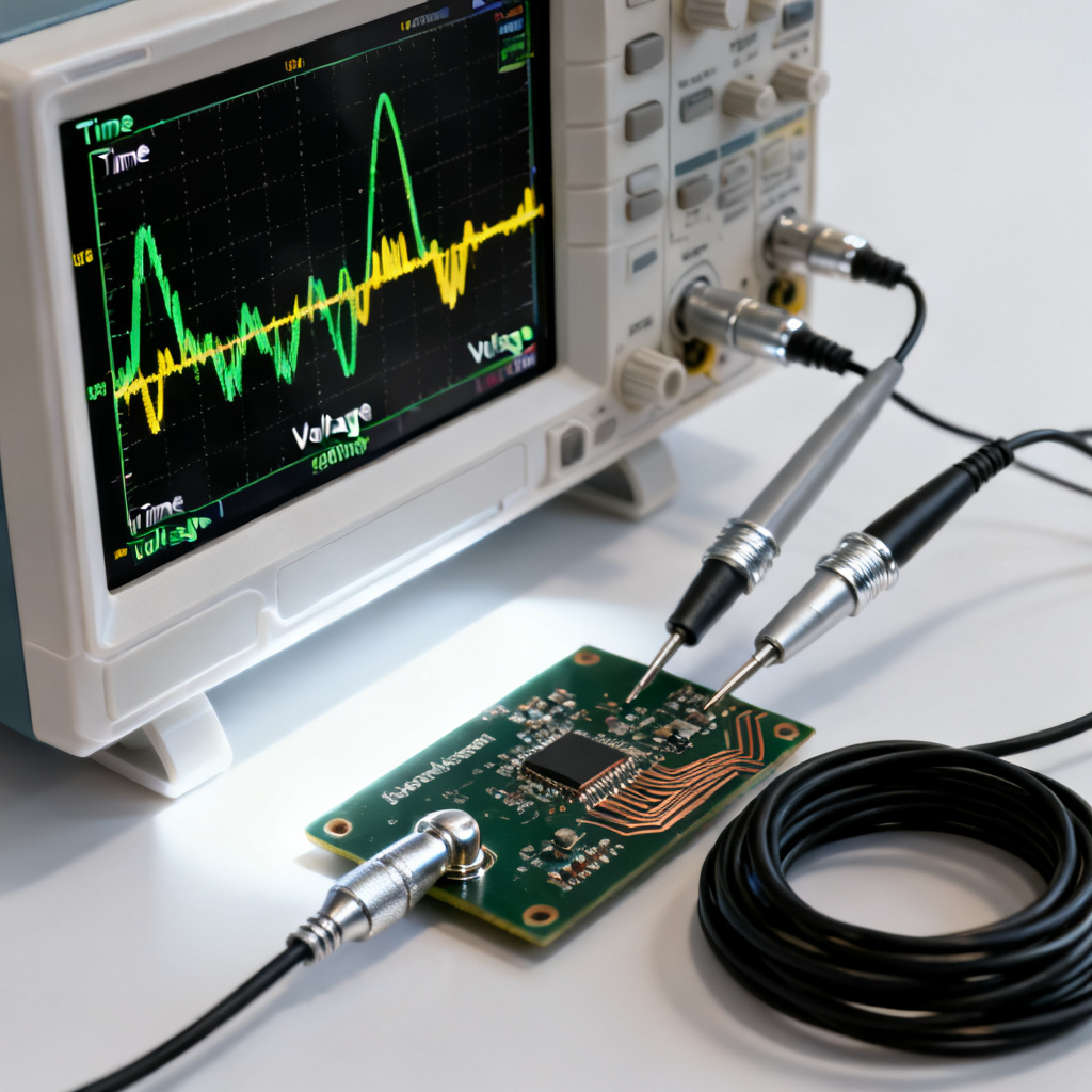 Oscilloscope jitter measurement for total jitter and bathtub curve in high speed PCB