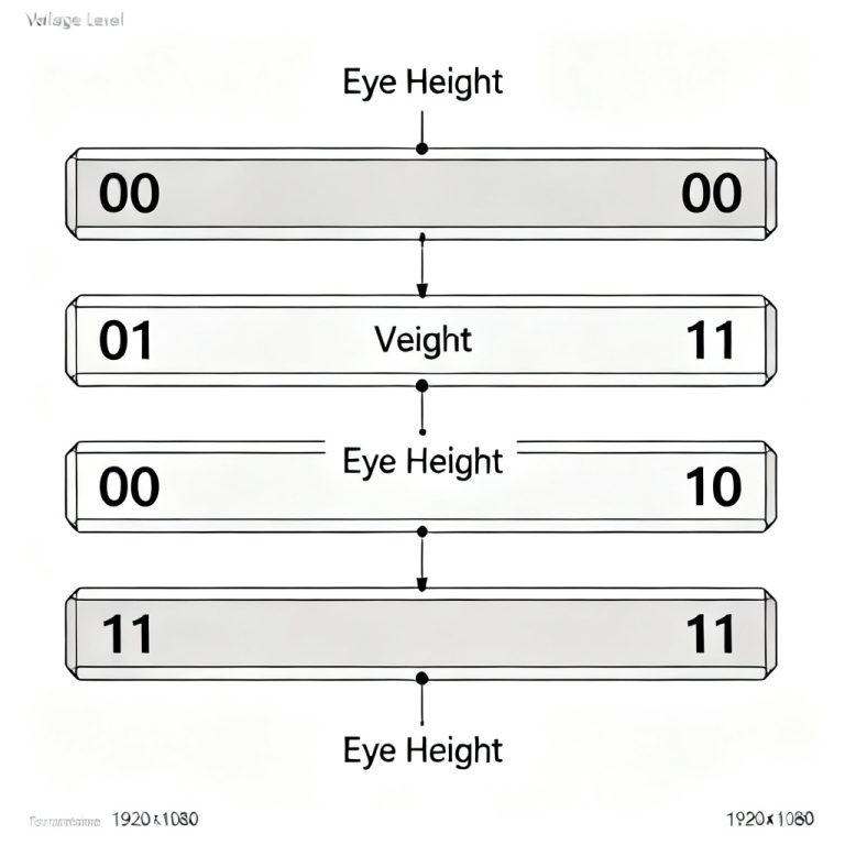 Eye Diagram PCB for PAM4 signaling
