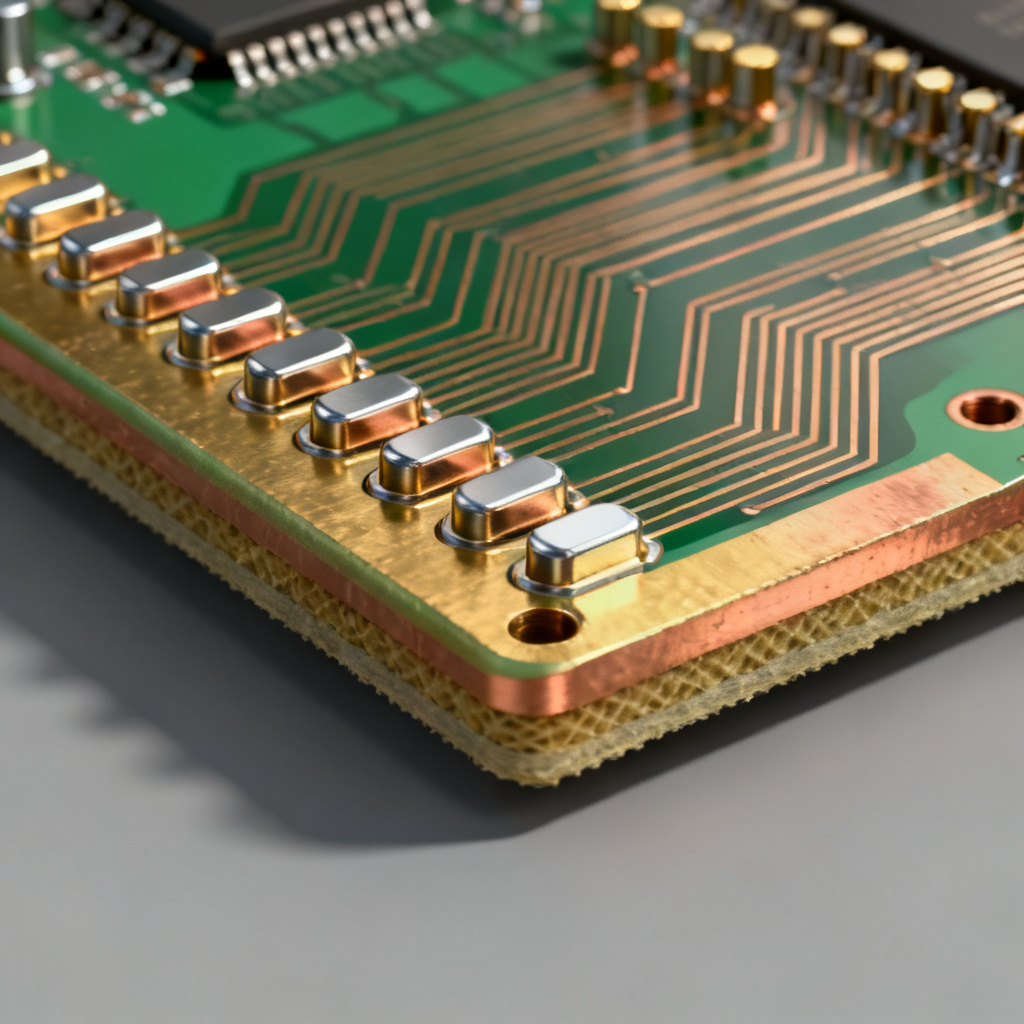 Impedance control PCB test coupon design with microstrip traces
