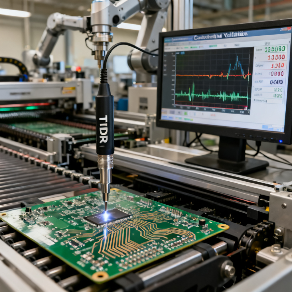 High Speed PCB manufacturing and crosstalk validation with impedance control testing
