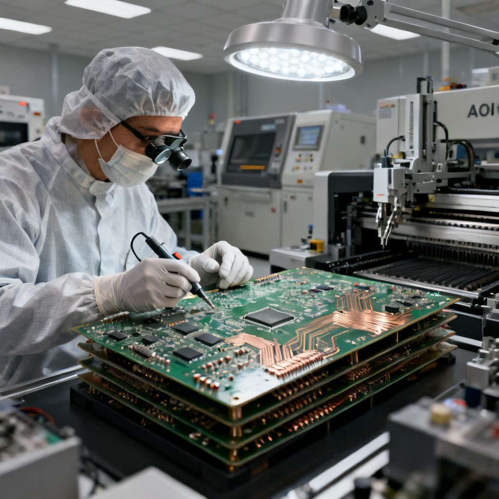 PCB manufacturing quality control for return path PCB design with impedance testing