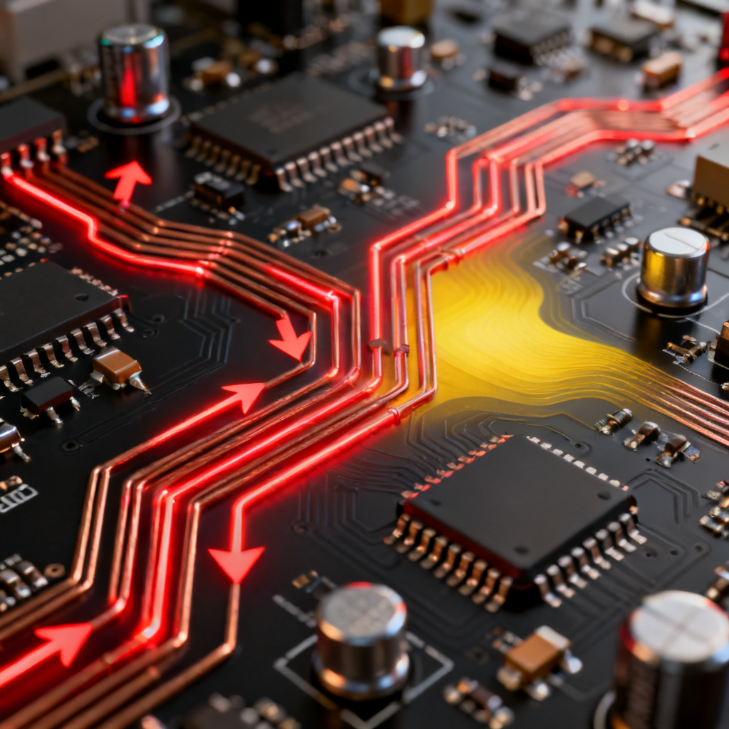 PCB signal integrity troubleshooting for jitter sources like crosstalk and impedance mismatches