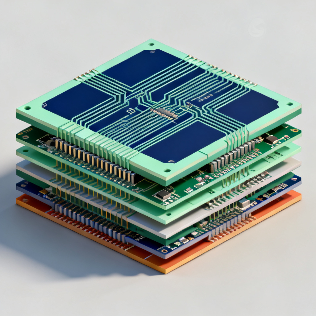 PCB stackup design for crosstalk mitigation in high speed PCB DDR interfaces