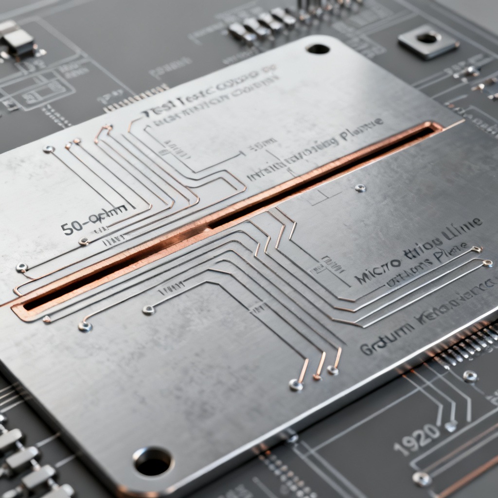 PCB test coupon design for return path impedance measurement with VNA