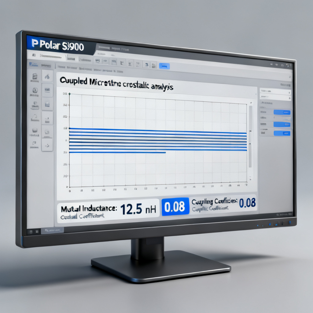 Polar Si9000 crosstalk estimation high speed PCB simulation interface