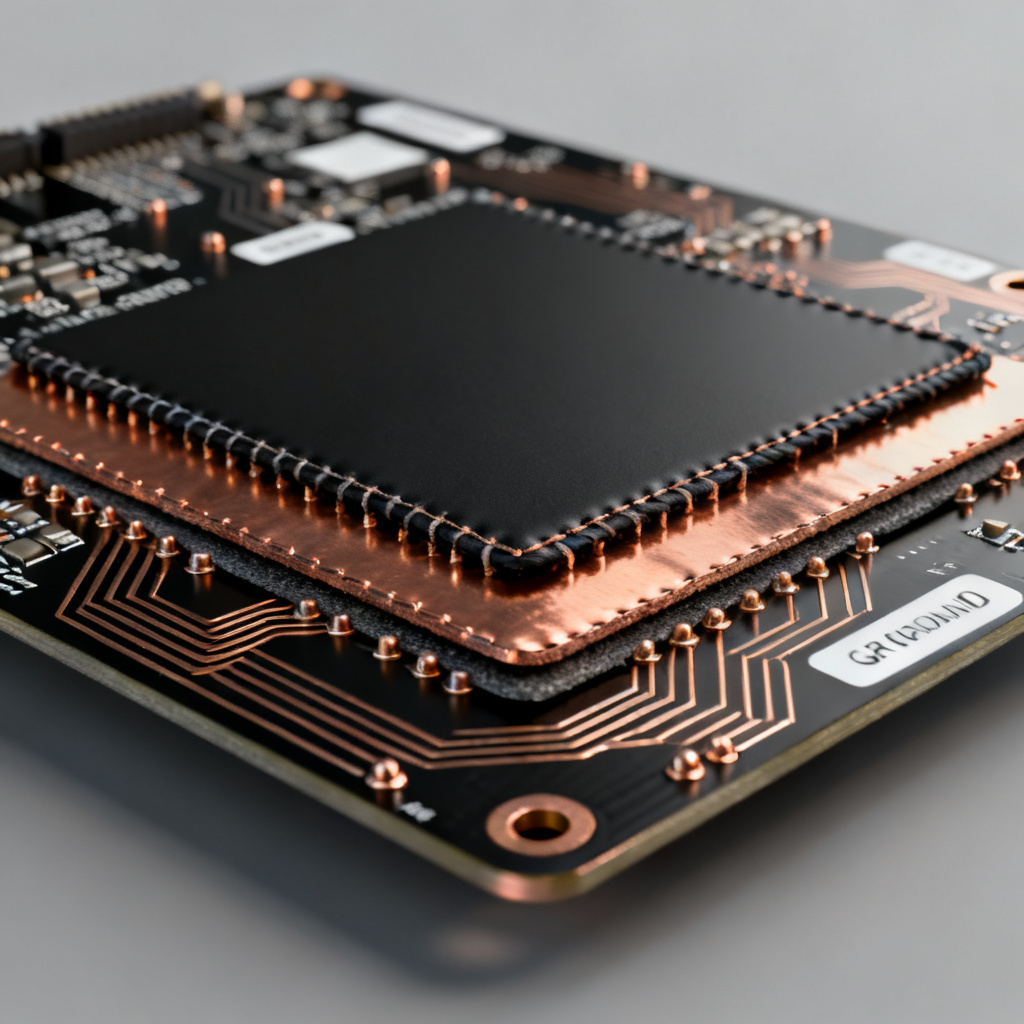 Return path PCB design checks overview showing ground plane and stitching vias