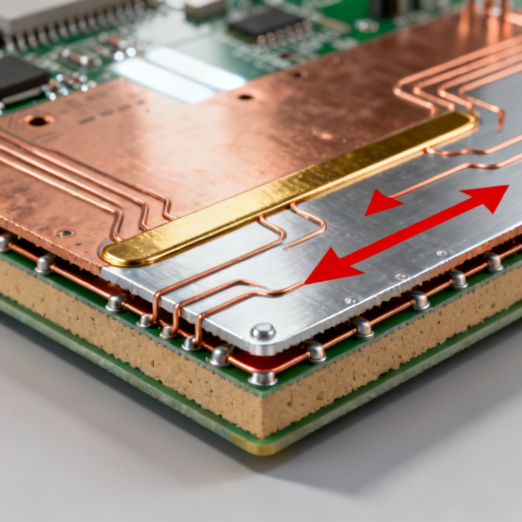 Return path physics showing reference plane continuity for high-speed PCB design validation