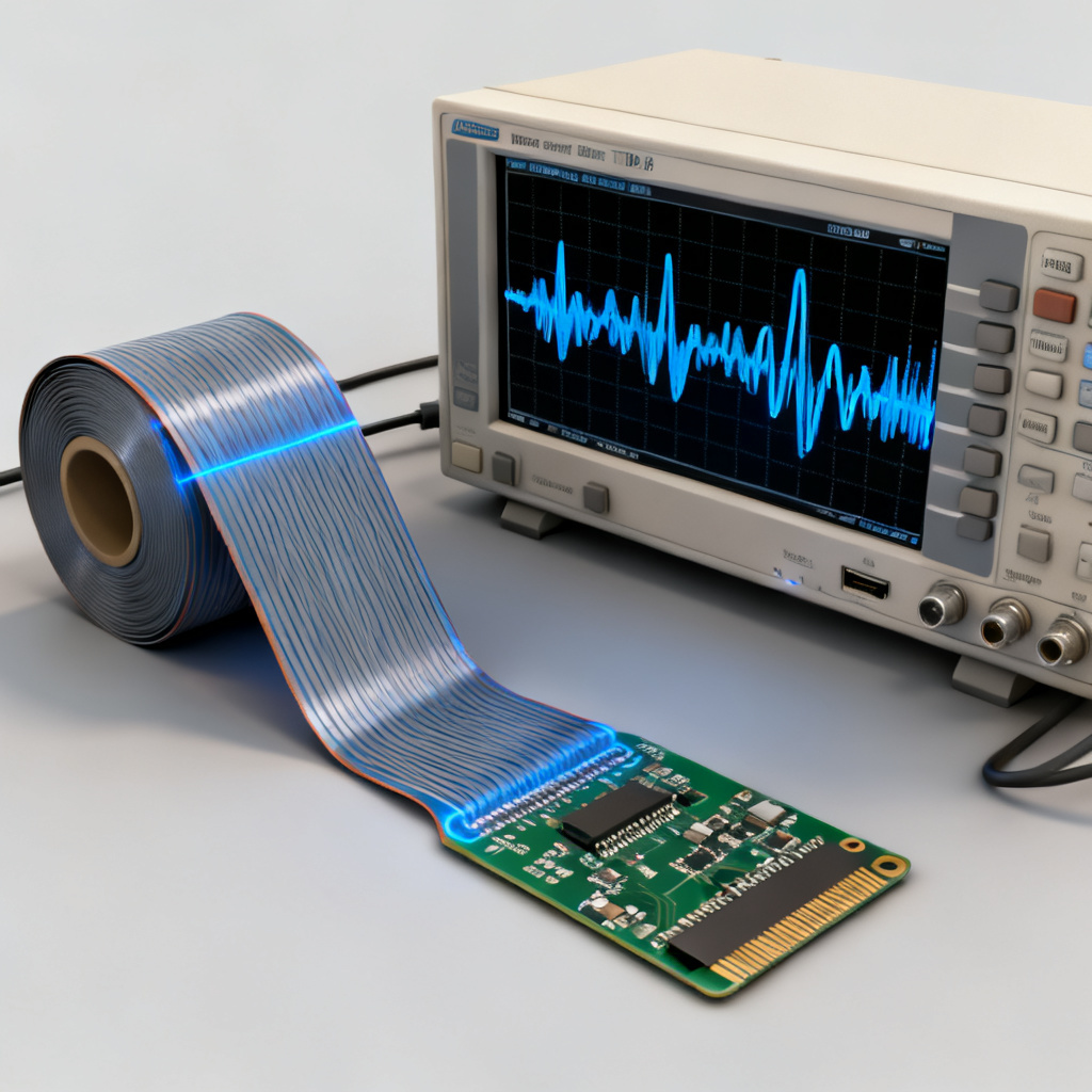 Return path simulation using TDR for flex PCB signal integrity verification