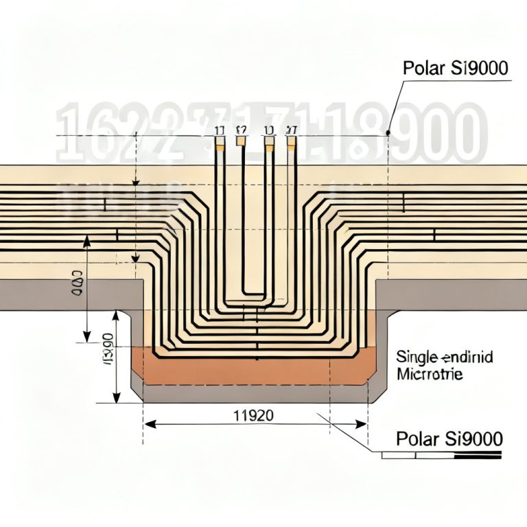 Impedance control PCB stackup design