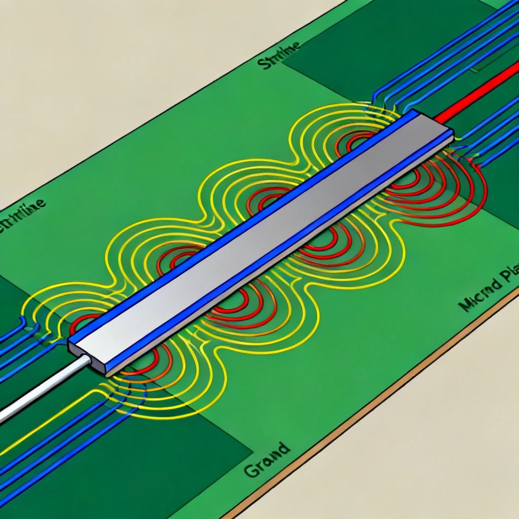 Stripline vs microstrip comparison for crosstalk in high speed PCB for PCIe lanes