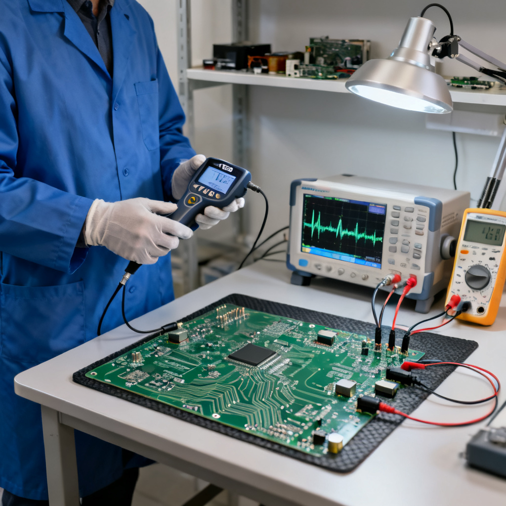 TDR calibration procedure for high speed PCB crosstalk measurement