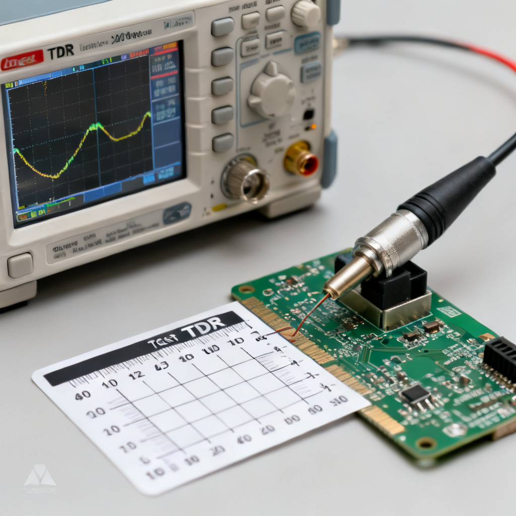 TDR calibration procedure for accurate impedance control PCB measurement