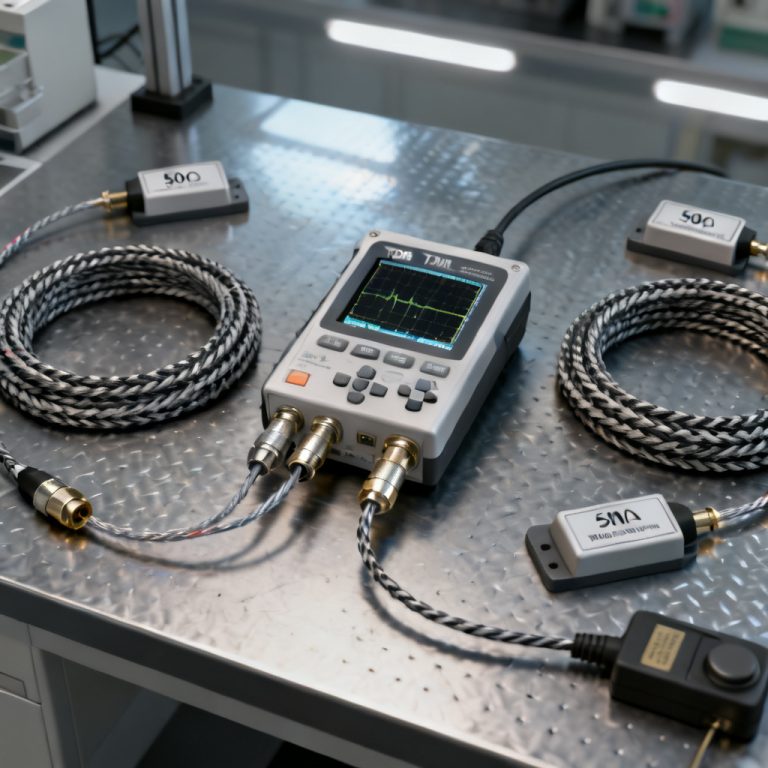 accurate reflection in transmission line measurement